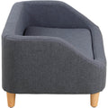 Dog Rectangular Sofa with Removable Cushion and Wooden Feet by DailySale