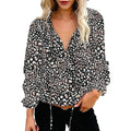 Dokotoo Women's Casual Boho Floral Printed V-Neck Top by DailySale