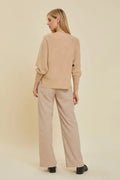Dolman Luxe Sweater - Gold by Boutique 23