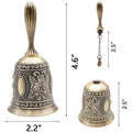 DomeStar Hand Bell Call Bell Brass Wedding Bells by DailySale