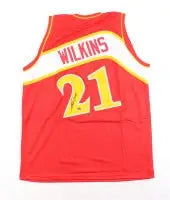 Dominique Wilkins Signed Jersey (Schwartz) by Price Is Right Miami
