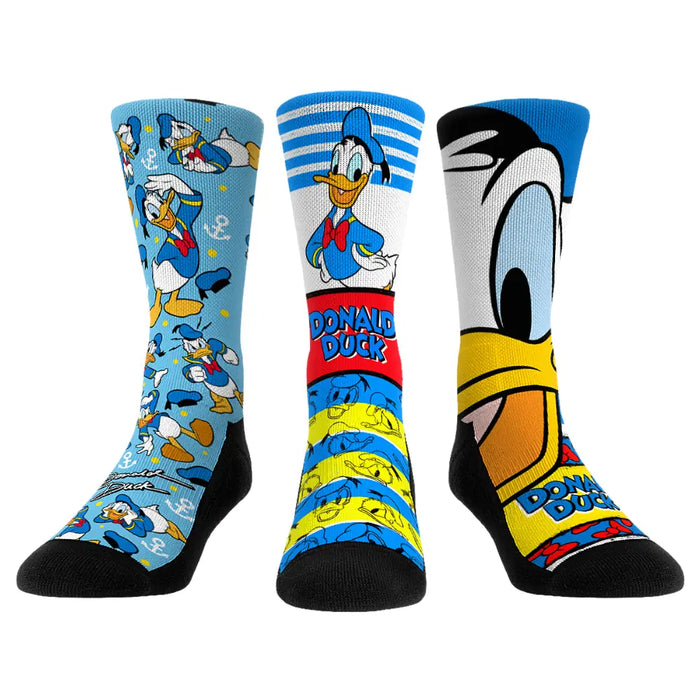 Donald Duck - 3-Pack by Rock 'Em Socks