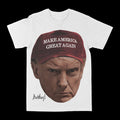 Donald Trump "Big Face" Graphic Tee by Obsessed with graphic tees