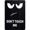 "Don't Touch Me" PU Leather Tri-Fold Folio Case - Amazon Fire HD 10 by Zerodamage Sahara Case LLC