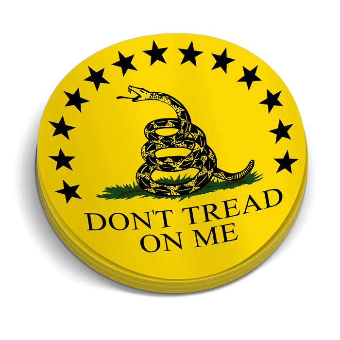 Don't tread On Me Hard Hat Decal by Armed American Supply