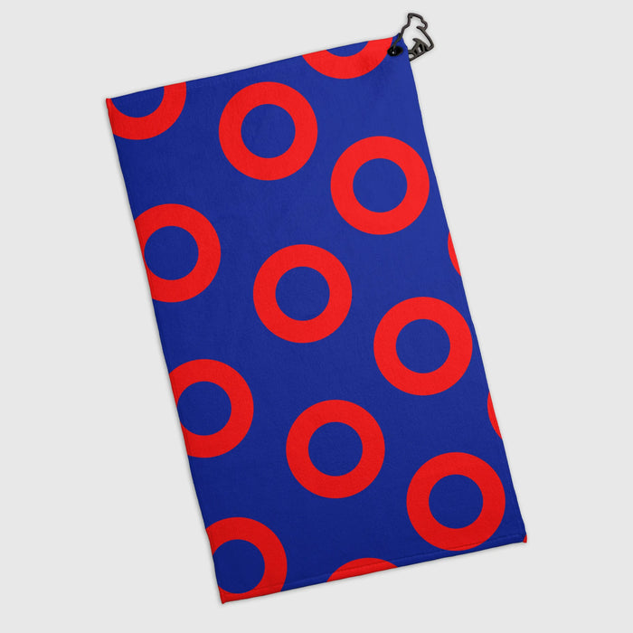 Donut Golf Towel by Guerrilla Golf