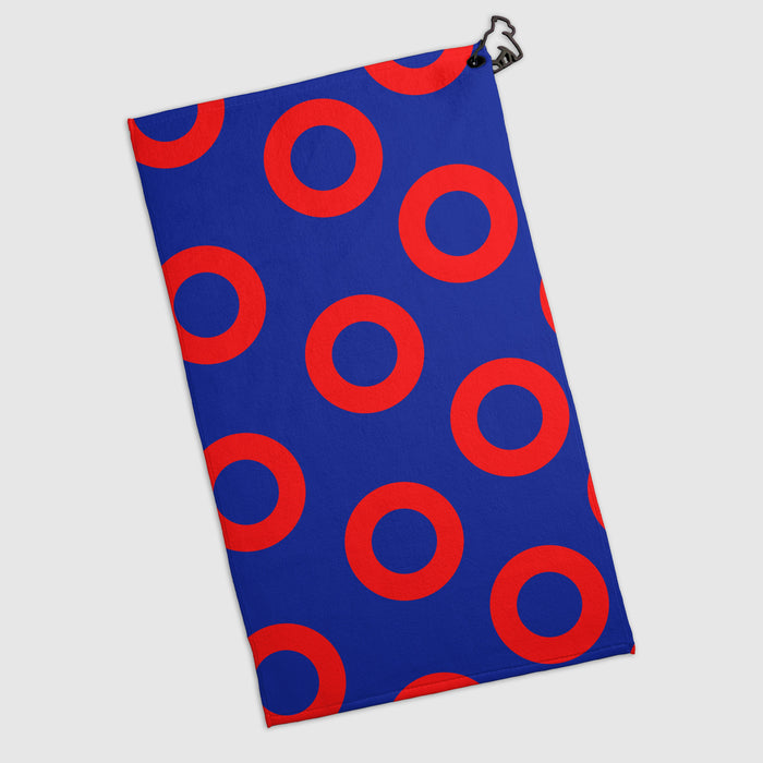 Donut Golf Towel by Guerrilla Golf