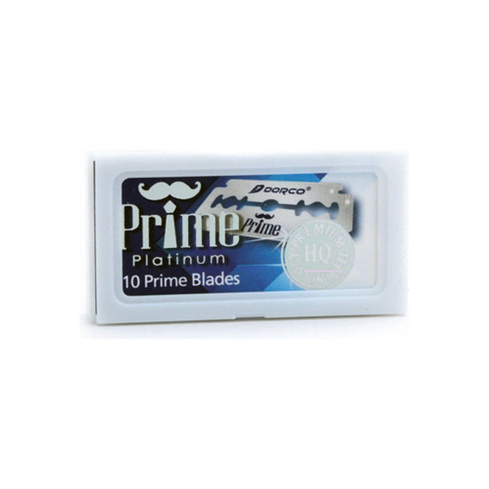 Dorco Prime Platinum Double Edge Razor Blades 10 Prime Blades by Pasteur Pharmacy