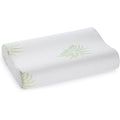 Dormire Contour Memory Foam Pillow with Removable Bamboo Soft Pillow Case by DailySale