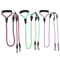 Double Dog Leash No-Tangle with Swivel Coupler Padded Handle by DailySale