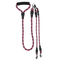 Double Dog Leash No-Tangle with Swivel Coupler Padded Handle by DailySale