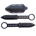 Double Edge Boot Knife Full Tang with Clip by DailySale