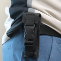 Double Edge Damascus Automatic OTF Knife with Belt Clip by DailySale