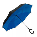 Double-Layer Windproof Reverse-Folding Smart Umbrella with UV Protection by DailySale