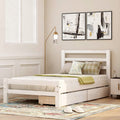 Platform Bed with Two Storage Drawers by DailySale
