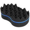 Double Sided Barber Sponge Hair Brush Comb Dreads Locking Twists Coil