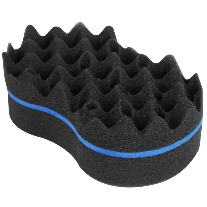 Double Sided Barber Sponge Hair Brush Comb Dreads Locking Twists Coil by DailySale