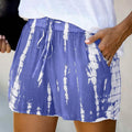 Doublju Women's Loose Fit Comfortable Elastic Waist Band and Strap Casual Shorts by DailySale