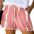 Doublju Women's Loose Fit Comfortable Elastic Waist Band and Strap Casual Shorts by DailySale