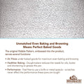 Doughmakers 9" Round Cake Commercial Grade Aluminum Bake Pan by DailySale