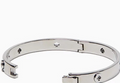 Kate Spade Womens Metallic Spot the Spade Studded Hinged Bangle by Vanessa Jane