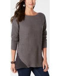 Style & Co Petite Colorblocked Tunic Sweater by Vanessa Jane