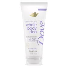 Dove Deodorant Cream, Whole Body, P H Balancing, Coconut & Vanilla 2.5 Fl Oz by Pasteur Pharmacy