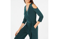 Ny Collection Plus & Petite Size Cutout Wide-Leg Jumpsuit, Size 2XP by Vanessa Jane