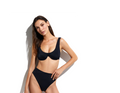Oye Swimwear Underwire Bikini Top, Size XS by Vanessa Jane