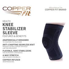 Copper Fit Health Knee Stabilizer Sleeve, Large/X-Large by Pasteur Pharmacy