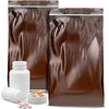 MiniGrip Airtight UV Guard Amber Zip Bags for Packaging, 8 x 14 Inches. Pack of 1000 Reclosable Zipper Bag. Plastic Zip Baggies, 3 Mil Thick. Reclosable Plastic Bags with Zipper Closure