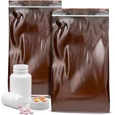 MiniGrip Airtight UV Guard Amber Zip Bags for Packaging, 8 x 14 Inches. Pack of 1000 Reclosable Zipper Bag. Plastic Zip Baggies, 3 Mil Thick. Reclosable Plastic Bags with Zipper Closure by Pasteur Pharmacy