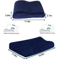 Dr. Franklyn's Contour Memory Foam Neck Pillow by DailySale