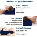 Dr. Franklyn's Contour Memory Foam Neck Pillow by DailySale