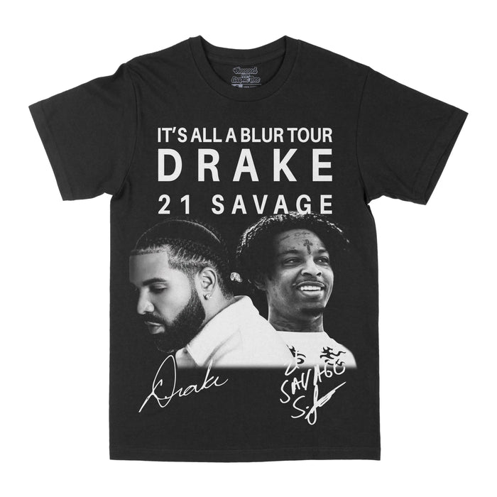 Drake/21 Savage It's All A Blur Tour 2 Graphic Tee by Obsessed with graphic tees