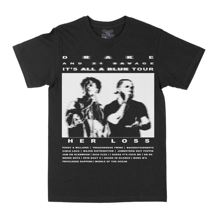 Drake/21 Savage It's All A Blur Tour Graphic Tee by Obsessed with graphic tees