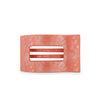 Dreamsicle Medium Flat Rectangle Hair Clip