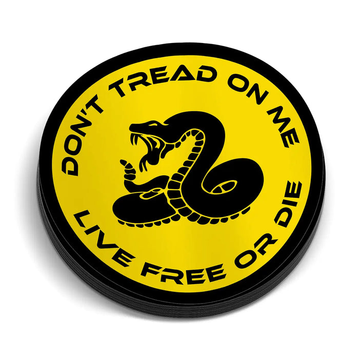 DTOM Live Free Hard Hat Decal by Armed American Supply