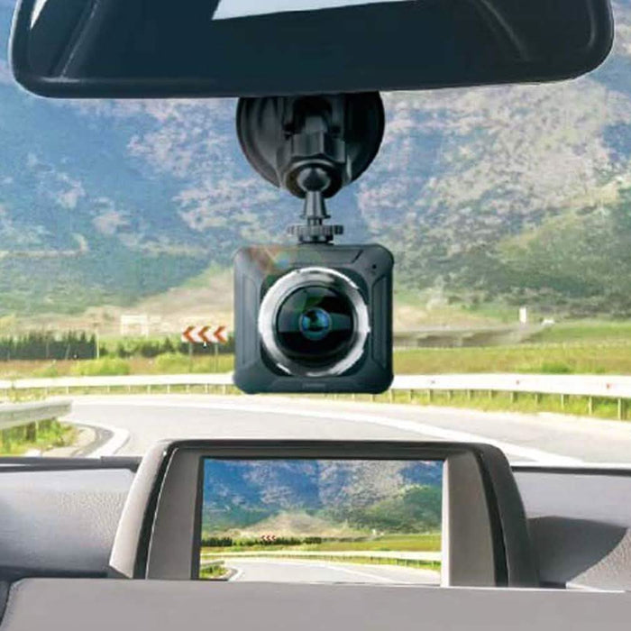 Dual Camera Lens Virtual 720° Automotive Dashcam Video Recorder by DailySale