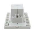 Dual Plug Electric Wall Socket Adapter 2 Usb Port Outlet Panel Switch by DailySale