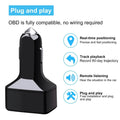 Dual USB Car Charge GPS Tracker GSM SIM Realtime GPRS Vehicle Tracking Security by DailySale
