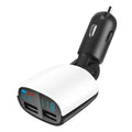 Dual USB Car Charger with Low Voltage LED Display by DailySale