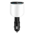 Dual USB Car Charger with Low Voltage LED Display by DailySale