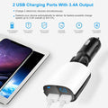 Dual USB Car Charger with Low Voltage LED Display by DailySale