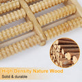 Dual Wooden Stress Relief Massage Foot Roller Acupressure by DailySale