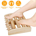 Dual Wooden Stress Relief Massage Foot Roller Acupressure by DailySale