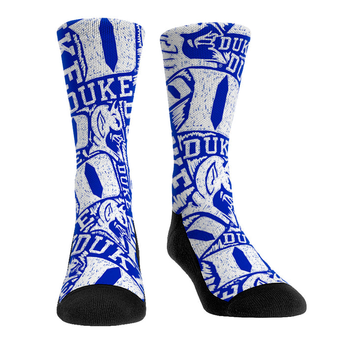 Duke Blue Devils - Logo Sketch by Rock 'Em Socks