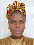 Duma Mbili African Print Bonnet wrap by Duma Mbili LLC