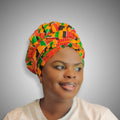 Duma Mbili African Print Bonnet wrap by Duma Mbili LLC