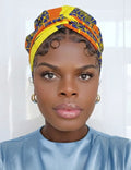 Duma Mbili African Print Bonnet wrap by Duma Mbili LLC